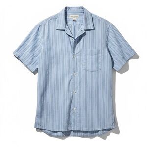 Banana Republic Blue Striped Casual Button Down Shirt